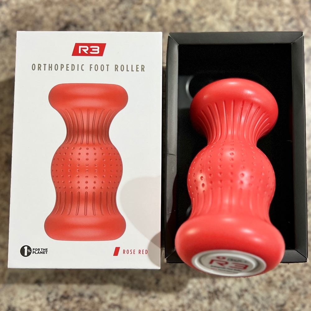 Roll Recovery R3™ ORTHOPEDIC FOOT ROLLER fascia running gym equipment